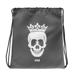 NYBD Scull/Crown Drawstring Beg