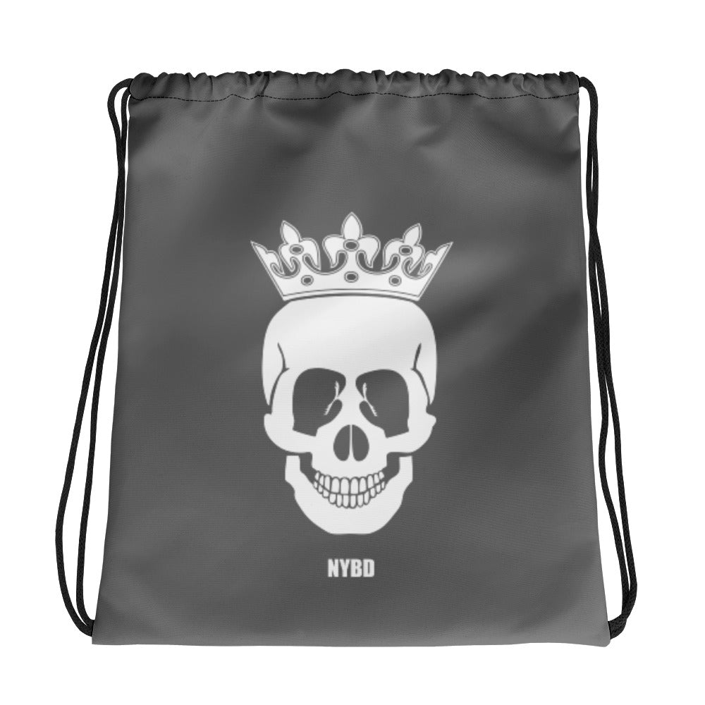 NYBD Scull/Crown Drawstring Beg